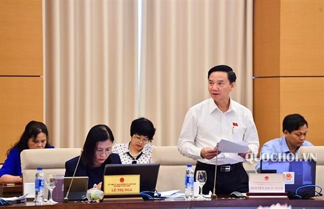 Chủ nhiệm Uỷ ban Pháp luật Nguyễn Khắc Định