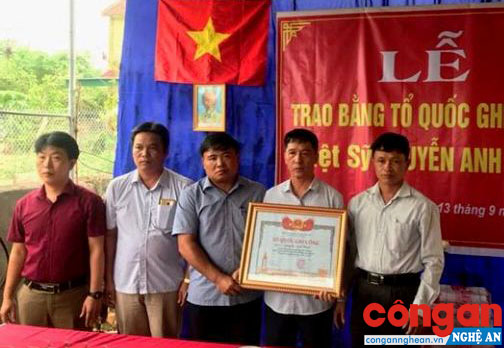 Truy tặng Bằng Tổ quốc ghi công cho nam sinh quên mình cứu người