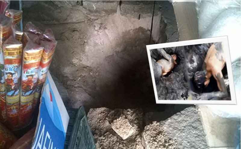 CẢNH GIÁC: 'Độn thổ' vào tiệm trộm đồ