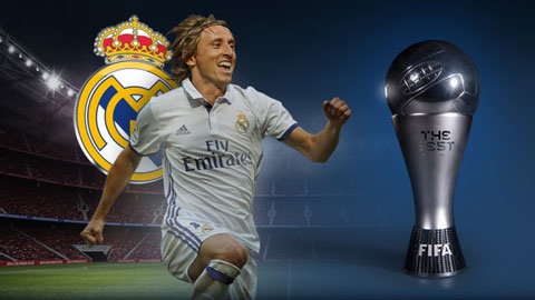 FIFA The Best: Modric đỉnh cao chói lọi