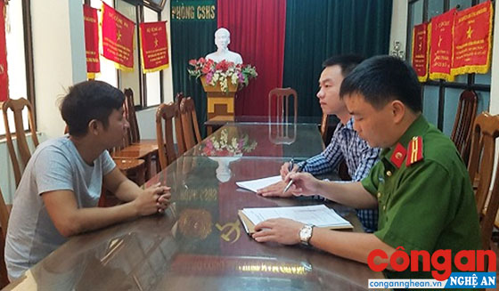 Đối tượng Lê Hoàng Anh ra đầu thú sau 270 giờ vượt biên lẩn trốn