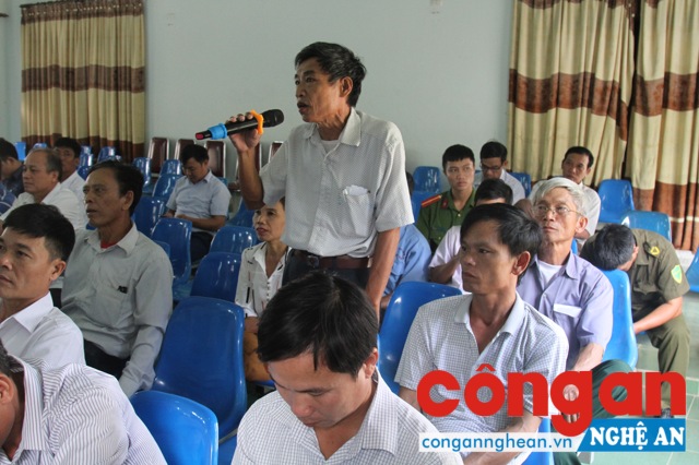Hội nghị 'Công an lắng nghe ý kiến nhân dân'