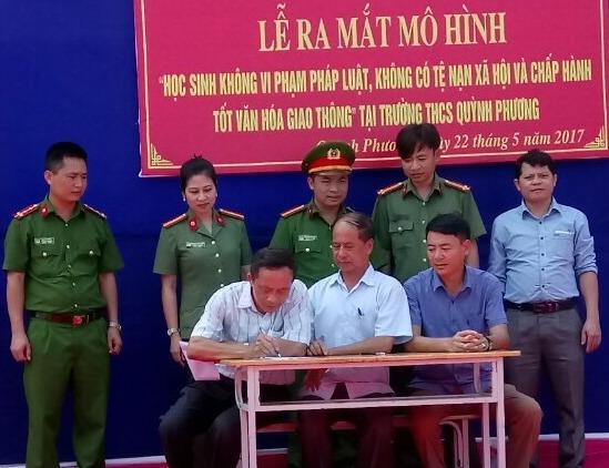 Hiệu quả từ mô hình 'hai không' ở trường học