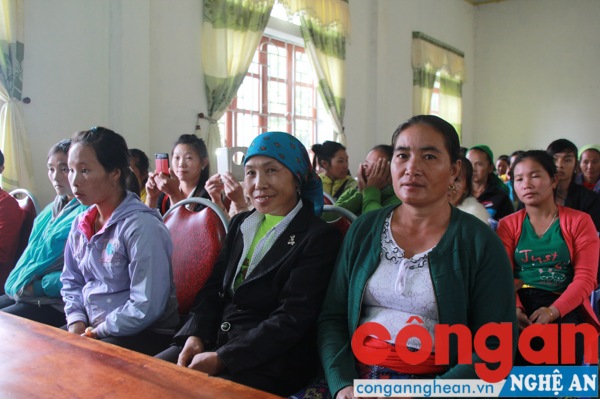 Thông qua buổi tuyên truyền giúp các chị em có thêm kiến thức