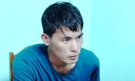 Đối tượng Xệng Vàng tại cơ quan Công an Quảng Bình.
