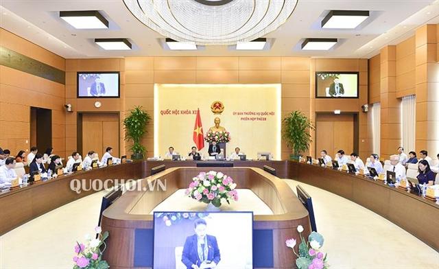 Ủy ban Thường vụ Quốc hội khai mạc Phiên họp thứ 28
