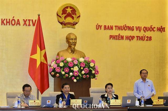 Phó Chủ tịch Quốc hội Đỗ Bá Tỵ phát biểu kết luận nội dung làm việc