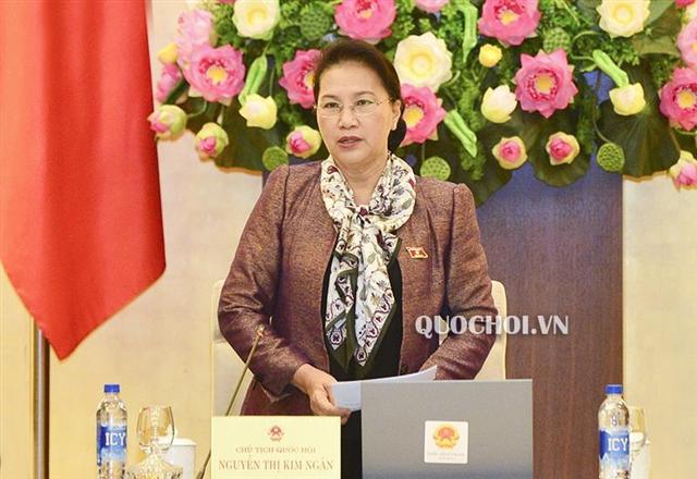 Chủ tịch Quốc hội Nguyễn Thị Kim Ngân khẳng định, sau 03 ngày làm việc với tinh thần tích cực, khẩn trương, nghiêm túc, Phiên họp thứ 28 của Ủy ban Thường vụ Quốc hội đã hoàn thành nội dung chương trình để ra.