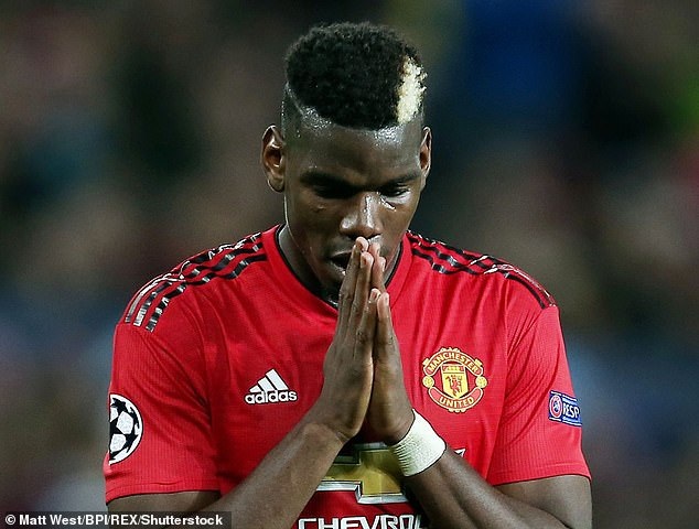 Pogba bỏ lỡ một cơ hội hiếm hoi của đội chủ nhà ở trận này.