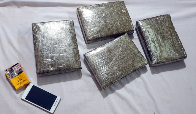 Tang vật vụ án.