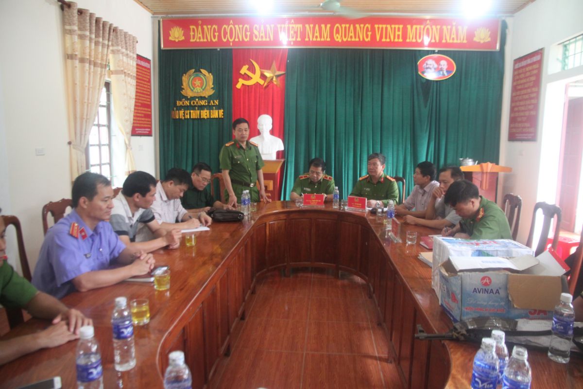Họp các lực lượng tham gia chuyên án