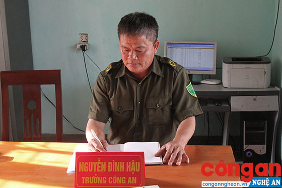 Trưởng Công an xã với nhiều cách làm hay trong phong trào toàn dân bảo vệ an ninh Tổ quốc