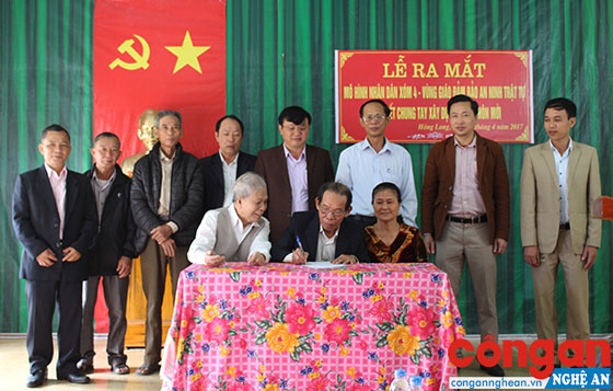 Đảm bảo an ninh trật tự nhờ 'Dân vận khéo'