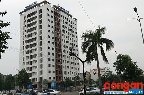 Xử phạt Handico 30 vi phạm chỉ giới xây dựng