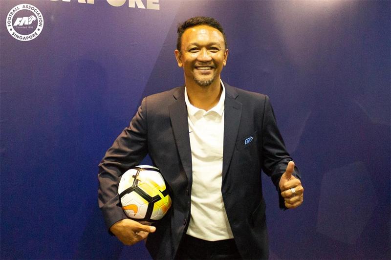 HLV Đội tuyển Singapore Fandi Ahmad. Ảnh: affsuzukicup.com