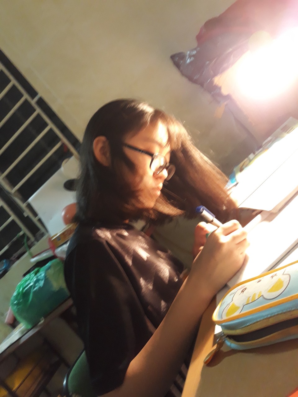 Bình thường Trang rất ít đi chơi, là cô bé ít nói và ngoan