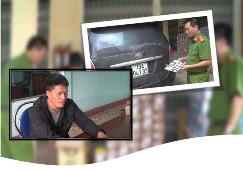 Gắn biển số giả, vận chuyển 400kg pháo nổ trái phép