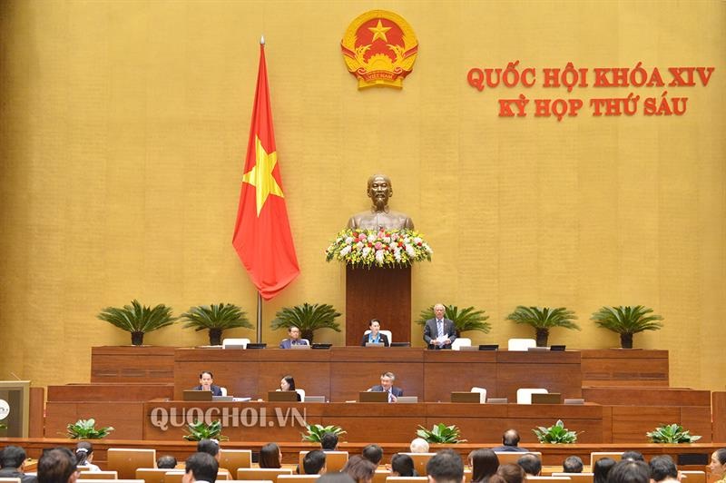 Một số hình ảnh phiên họp sáng 13/11, kỳ họp thứ 6 Quốc hội khóa XIV