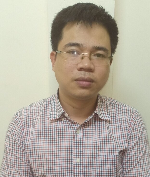 Bị can Hoàng Đình Tâm.