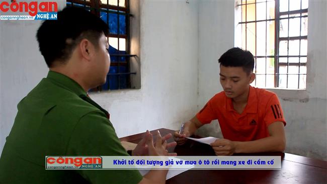 Khởi tố đối tượng giả vờ mua ô tô rồi mang xe đi cầm cố
