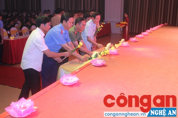 Nghệ An: Tổ chức Lễ tưởng niệm nạn nhân tử vong vì TNGT