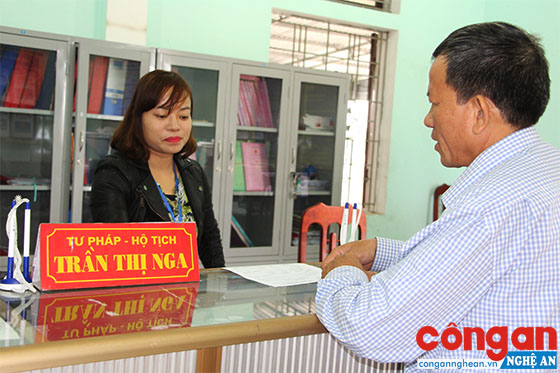 Chuyển biến trong công tác đăng ký và quản lý hộ tịch
