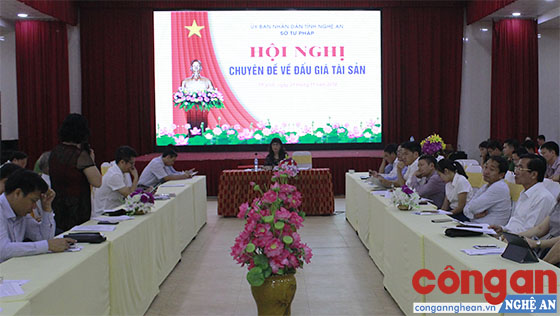 Hội nghị chuyên đề về đấu giá tài sản