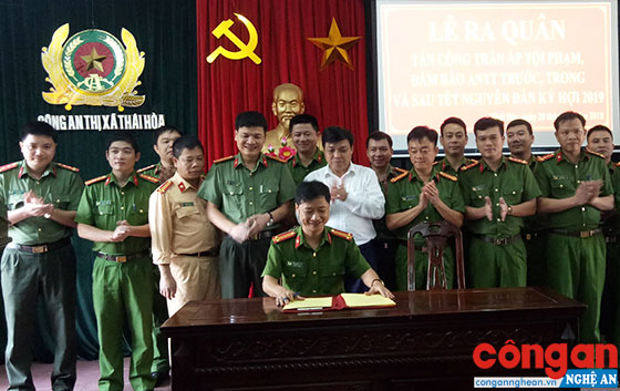 Ra quân trấn áp tội phạm dịp trước, trong và sau Tết Nguyên đán Kỷ Hợi năm 2019