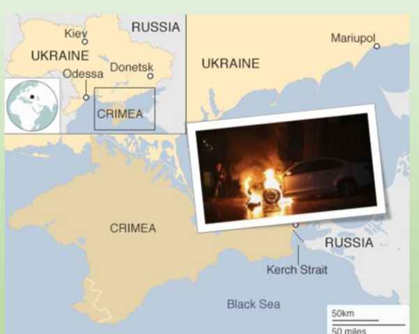 Nga – Ukraine đụng độ: Biển Azov sục sôi vì tàu chiến đâm va, nã đạn