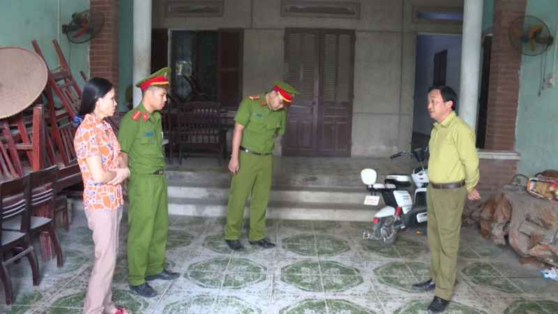 Hiện trường vụ án mạng