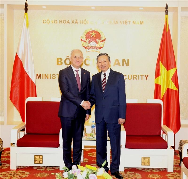 Việt Nam - Ba Lan đẩy mạnh hợp tác phòng, chống tội phạm