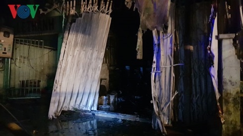 Đây là khu nhà trọ của công nhân và những người làm thuê.