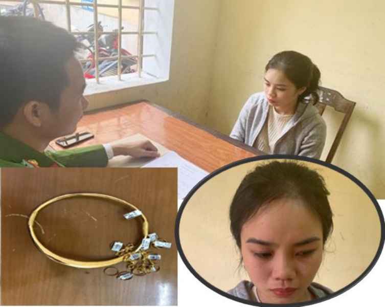 'Kiều nữ' trộm vàng ở nhà thờ họ