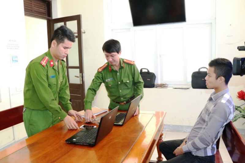 lấy lời khai đối tượng 