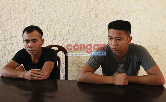 2 đối tượng Phan Văn Hà và Roãn Văn Hiếu