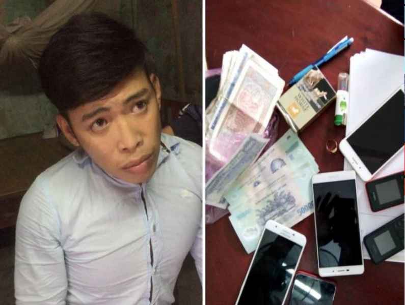 Thanh niên 1 đêm đột nhập 4 phòng trọ để trộm cắp