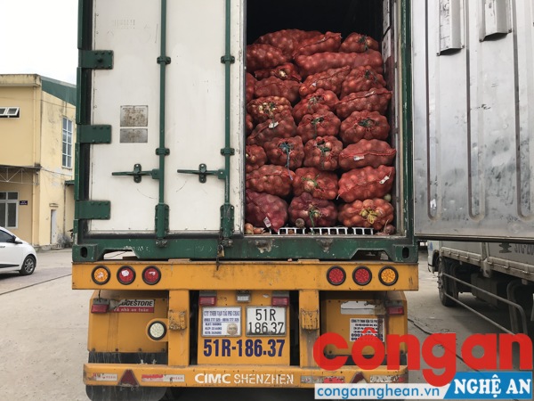 Số pháo trên được đối tượng giấu trộn lẫn với hàng hóa nhằm qua mắt lực lượng chức năng