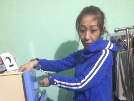 'Nữ quái' 4 tiền án bị bắt vì mua bán ma túy