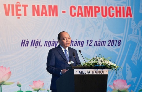 Thủ tướng Nguyễn Xuân Phúc phát biểu tại Diễn đàn - Ảnh: VGP/Quang Hiếu