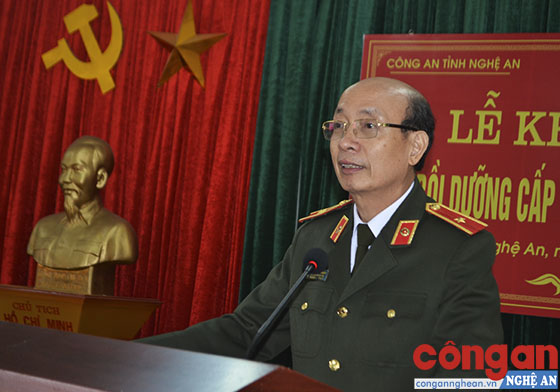 Công an Nghệ An khai giảng lớp Nghiệp vụ điều tra
