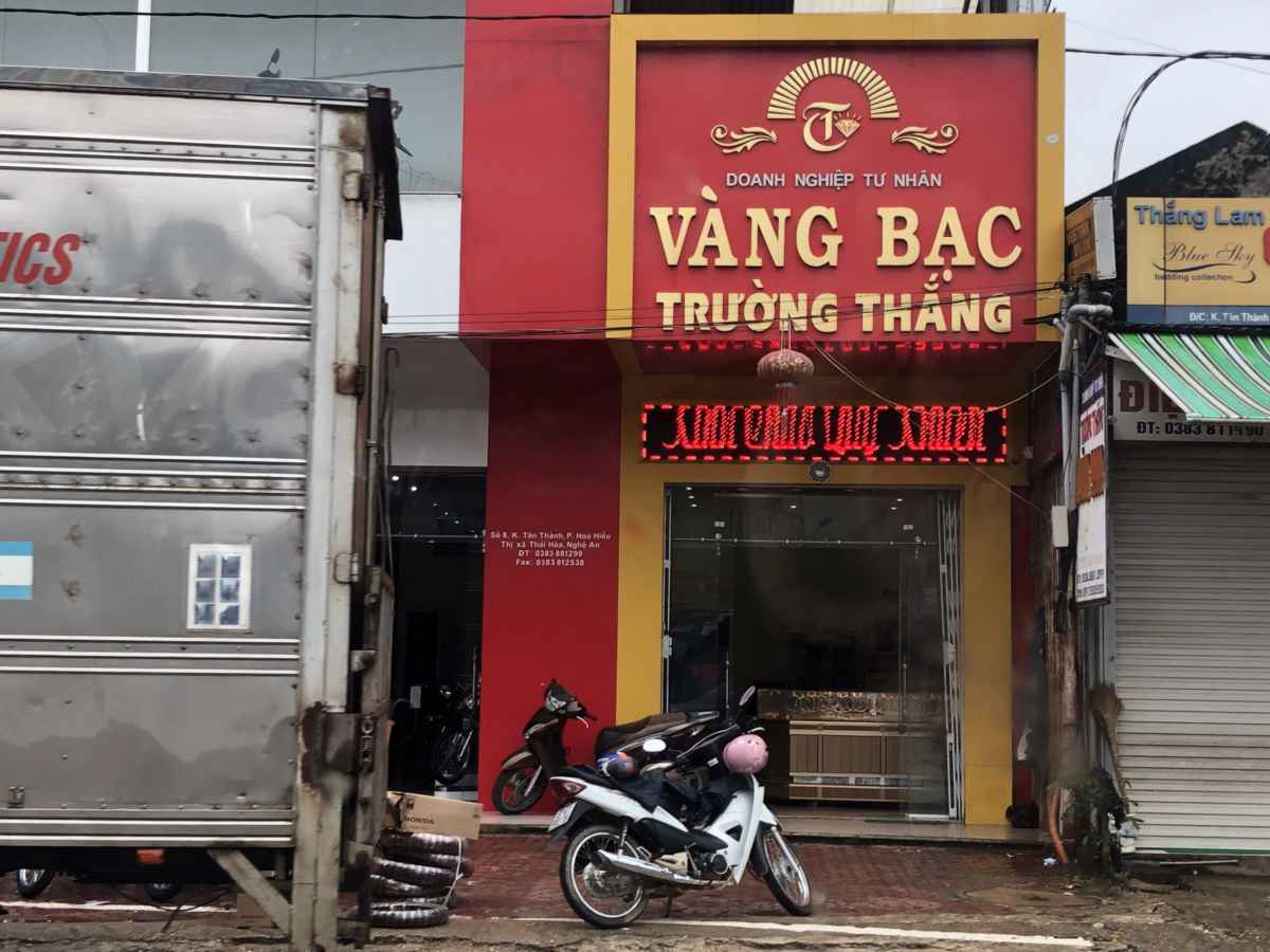 Cửa hàng vàng bạc