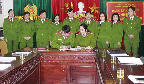 Đăng ký, cam kết thực hiện cải cách hành chính năm 2019