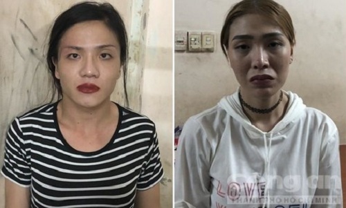 Hai gã trai đóng giả gái lợi dụng đi bão để cướp giật ở Sài Gòn