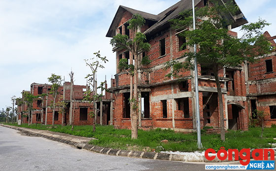 Một dự án chậm tiến độ tại TX Cửa Lò - Ảnh tư liệu