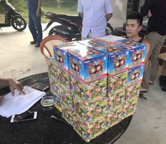 Số lượng pháo bị Cơ quan chức năng bắt giữ