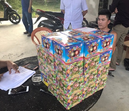 Công an Hương Khê phá thành công chuyên án buôn bán, vận chuyển pháo