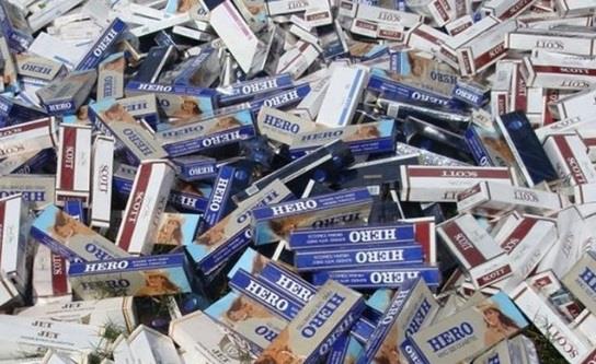 Bắt giữ thuốc lá lậu
