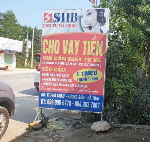 Biển hiệu gây hiểu nhầm của cơ sở 