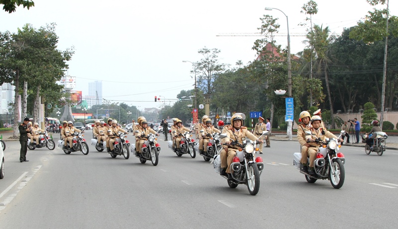 Các lực lượng tổ chức diễu hành