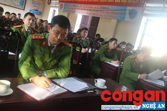 Hơn 100 cán bộ, đảng viên Phòng CSCĐ tham gia Hội nghị